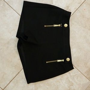 Express black shorts